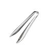 304 stainless steel short food clip bright sanded towel clip buffet heavy ice clip hotel tableware