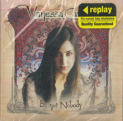 

CD VANESSA CARLTON Be Not Nobody 4933672 AM 2002 Europe Rock Used