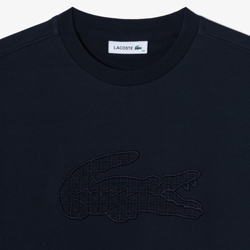 Lacoste Women's Lace Croc T-shirt TF600E-56G166