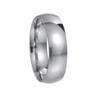 6MM Polished Stainless Steel Classic Gold Wedding Rings Gold Color Simple Women Engagement Jewelry Party Accessories For Gift