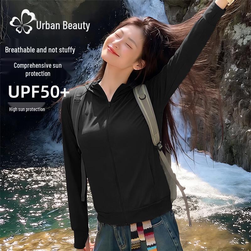 Urban Beauty Women's 2026 Ice Silk Quick-Dry UV Protection Sun Jacket