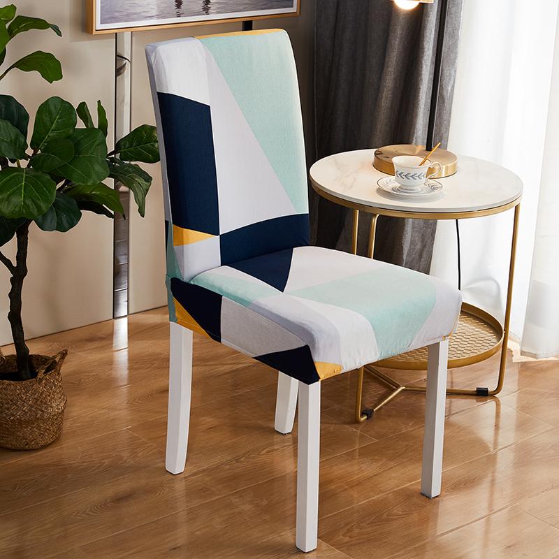 Spandex Seat Chair Cover Removable Slipcover Anti -Dirty Kitchen Cover For Banquet Wedding Dinner Restaurant Housse De Chaise 1pc for Home