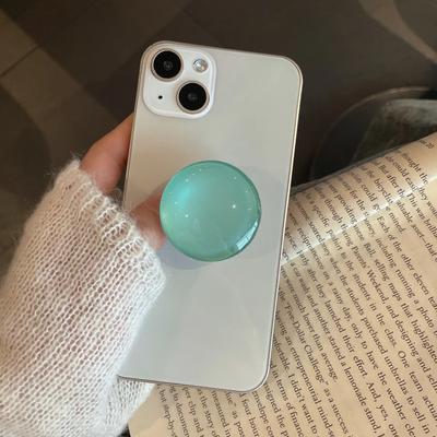 INS Runder Glas Handyhalter für iPhone Samsung Huawei Xiaomi Universal Fingerhalter Ständer