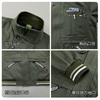 Mens Military Green Workwear Set With Double-Layer Top Elastic Waist Multiple Pockets Cotton Blend Mechanics Outdoor