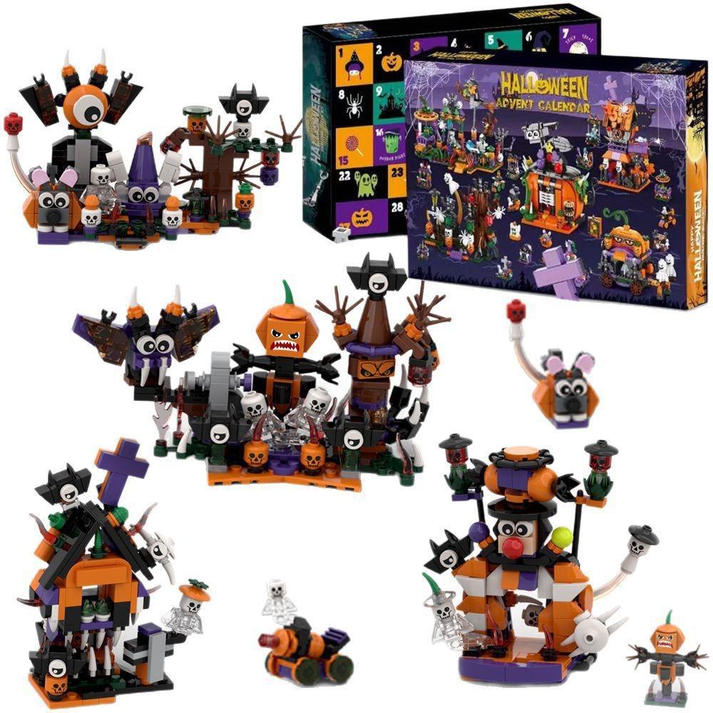 New Arrival Halloween Party Gift Set – Witch & Pumpkin Bucket Toy Collection, Fun Trick-or-Treat Goodie Bags for Kids, Spooky Party Favors