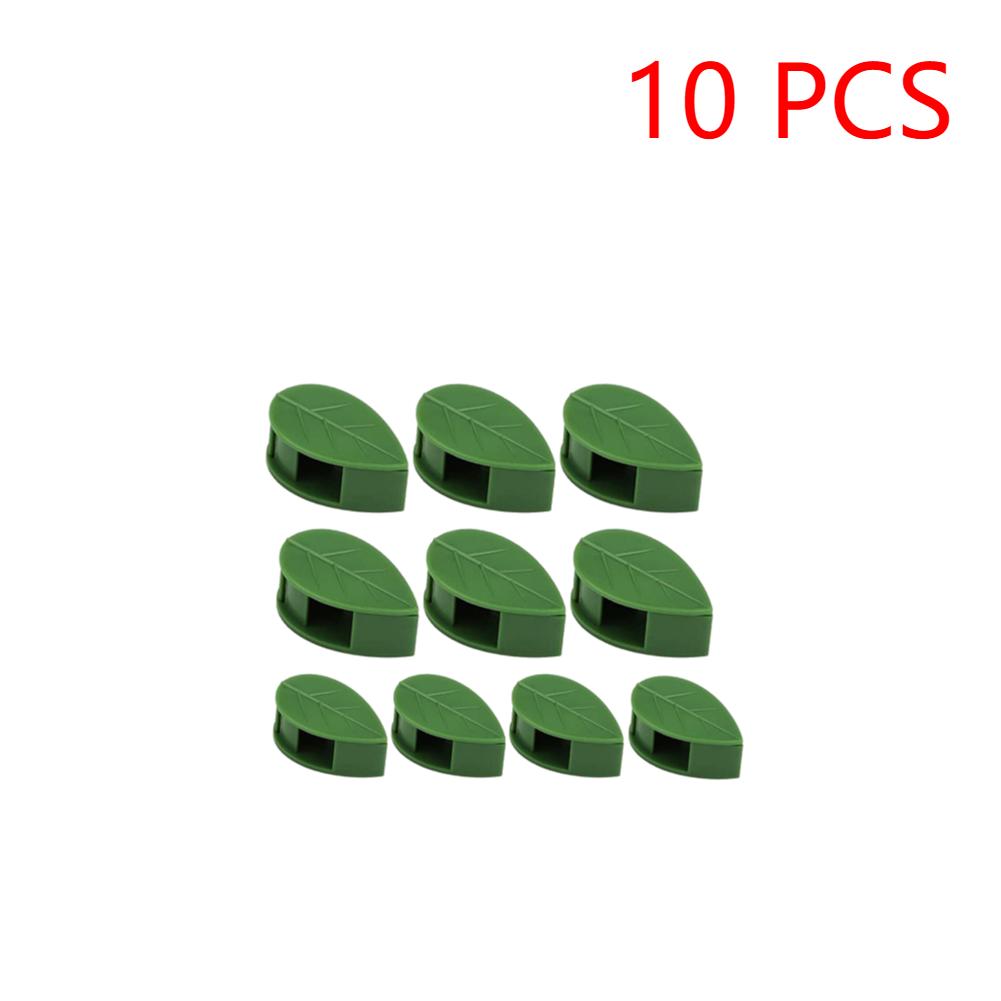 10-100Pcs Plant Climbing Wall Fixture Clips Rattan Clamp Fixator Self-Adhesive Vine Buckle Hook Garden Invisible Vine Bind Clip