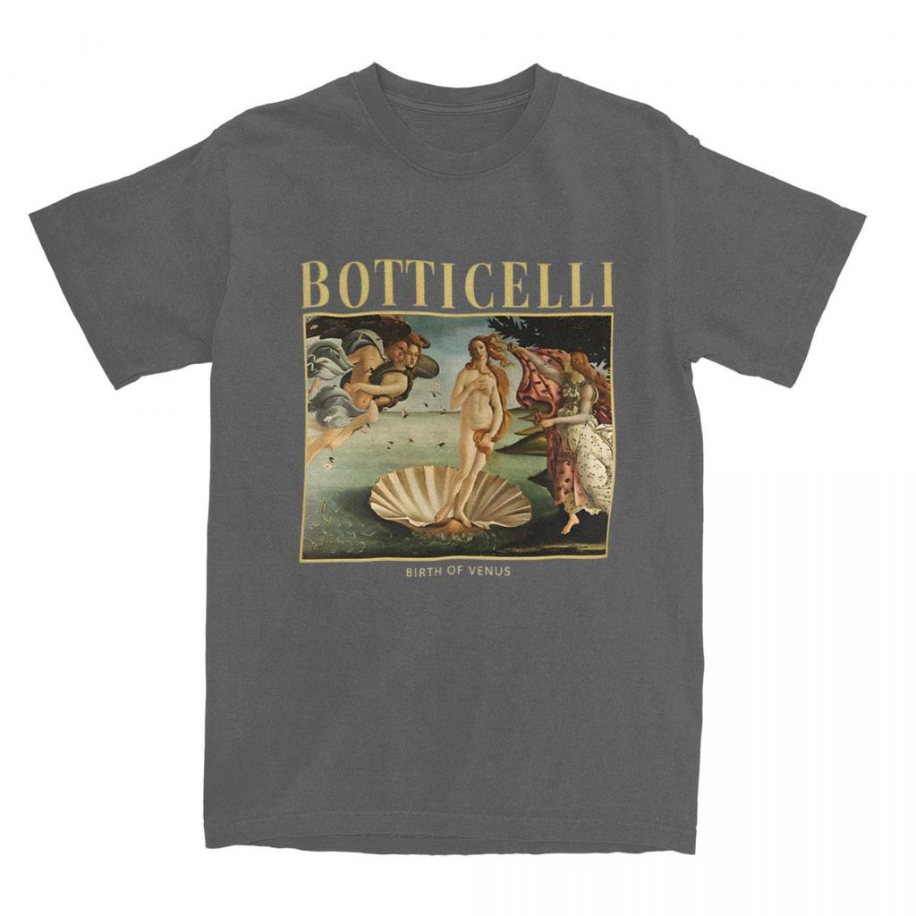 Tričko Zrození Venuše Sandro Botticelli Harajuku Trička Krátký Rukáv Streetwear Tričko Léto Bavlna O Krk Oversize Oblečení