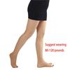 Women's Latin Dance Fishnet Pantyhose Breathable Mesh Fabric Open Toe Cotton Lined Gusset Dancing Tights Stockings