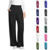 Pantaloni da Donna Larghi e Casual a Vita Alta Gamba Dritta