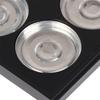 4 Grids Empty Magnetic Cosmetics Palette Holder Box Professional Lip Gloss Case With Mirror Powder Blusher Box For Eyeshadow