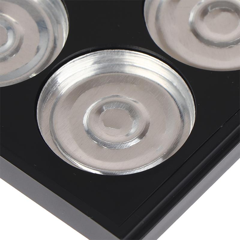 4 Grids Empty Magnetic Cosmetics Palette Holder Box Professional Lip Gloss Case With Mirror Powder Blusher Box For Eyeshadow