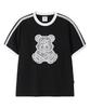 Opeunyadeu(Owai) Lace Dolly Ringer Tee - Black