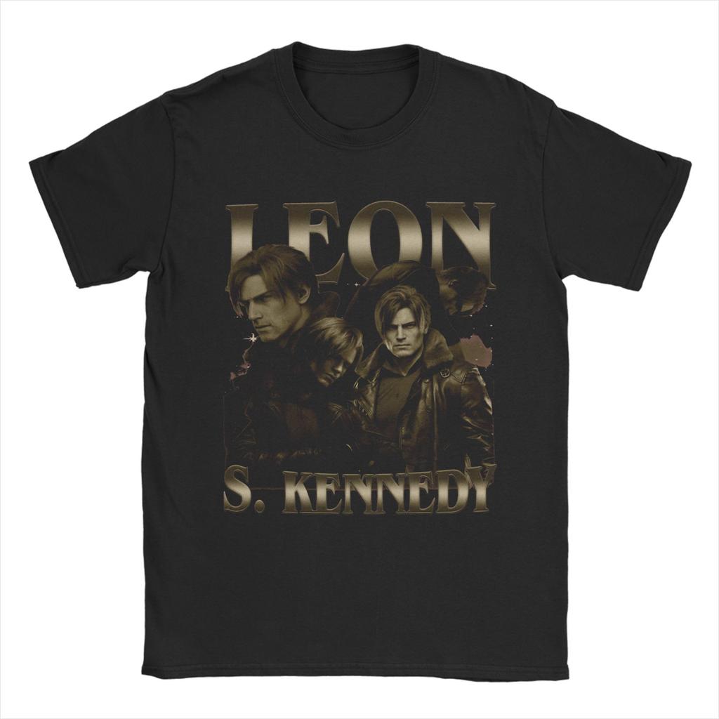 Leon Kennedy Girl Dinner T Shirt Beach Hippie T Shirts Unisex 100 Cotton ONeck 4XL 5XL 6XL Top Tees ShortSleeve Y2K Retro Tshirt