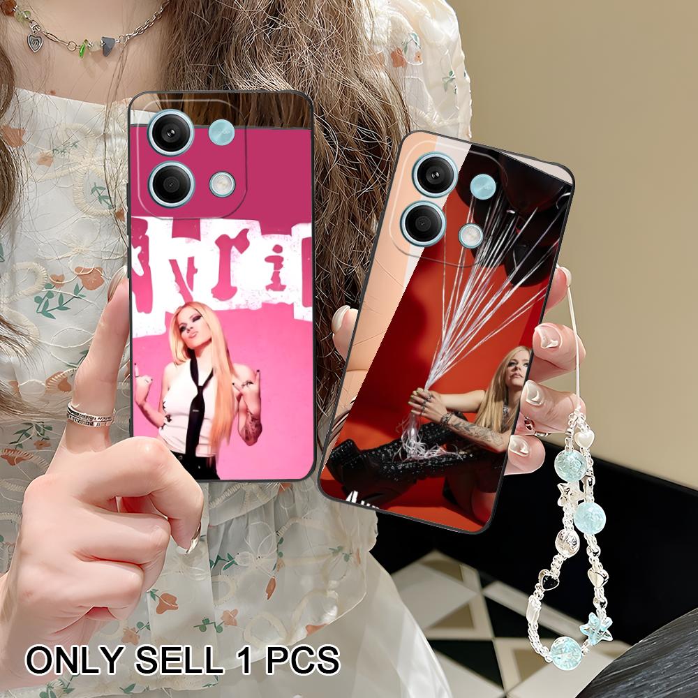 Avril Lavigne Matte TPU Mobile Phone Case for POCO F8 F7 F6 F5 F4 F3 F2 Pro GT C75 C71 C65 C61 C40 Pro Ultra Colorful Cover