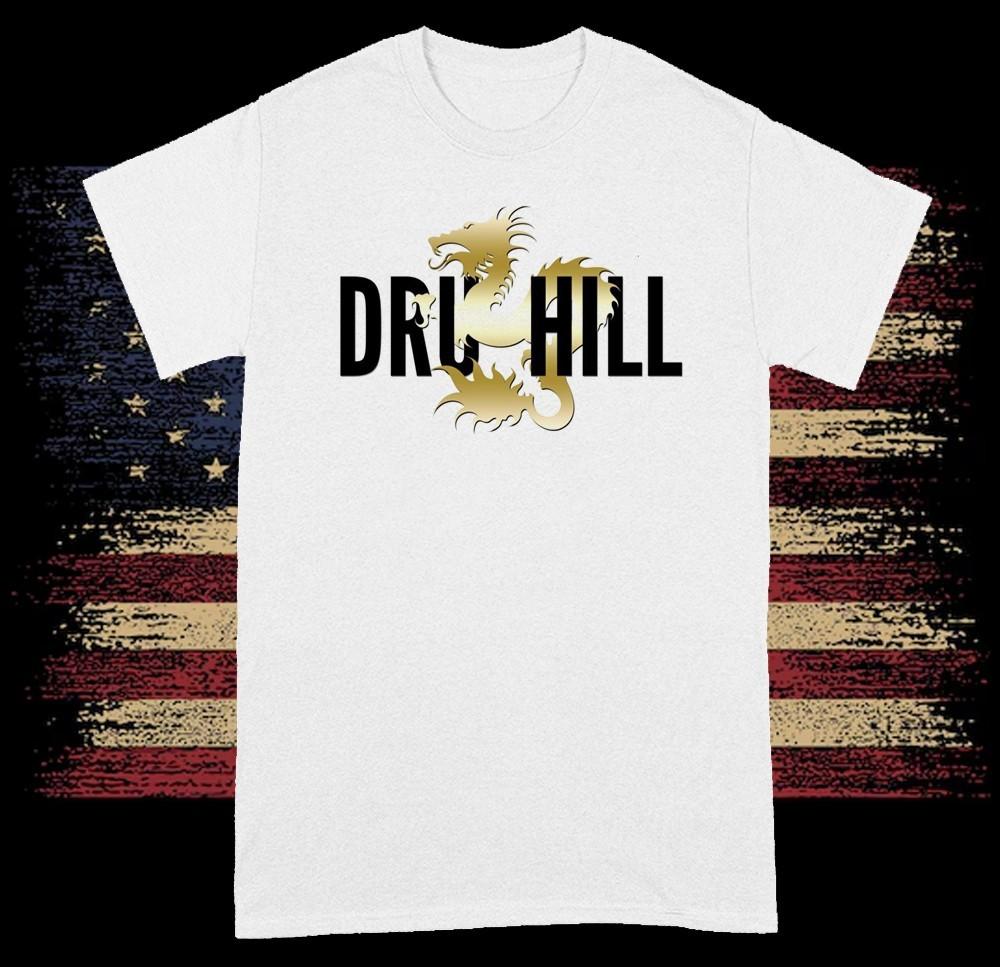 Rare Dru Hill Band logo Reprint  S-5XL Tee C22.53 Unisex T-Shirt XXXL