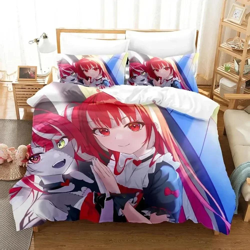 Anime Kureiji Ollie KUREIJI OLLIE Comfortable Duvet Quilt Cover Pillowcase Bedding Set Children Bedroom Decoration Home Textile 70x133cm