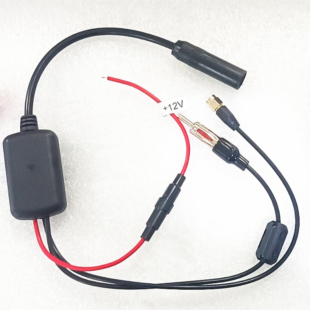 

Digital Radio Signal Amplifier Booster AM FM DAB+ For Car Stereo Antenna Adapter