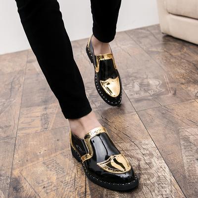Fashion Size 38-48 Classic Men Loafers Men Casual Comfortable Fashionable Small Leather Shoes European American Elegant Brand Shoes