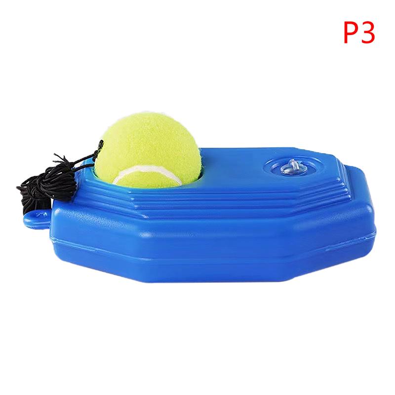 Portable Solo Tennis Trainer Rebound Tennis Ball With String Rope Self Tennis Practice Training Tool For Adults Kids Beginners