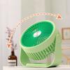 Multifunctional Cute Style 6-inch Desktop Fan, Portable Desktop USB Charging Electric Fan For Indoor And Outdoor Use