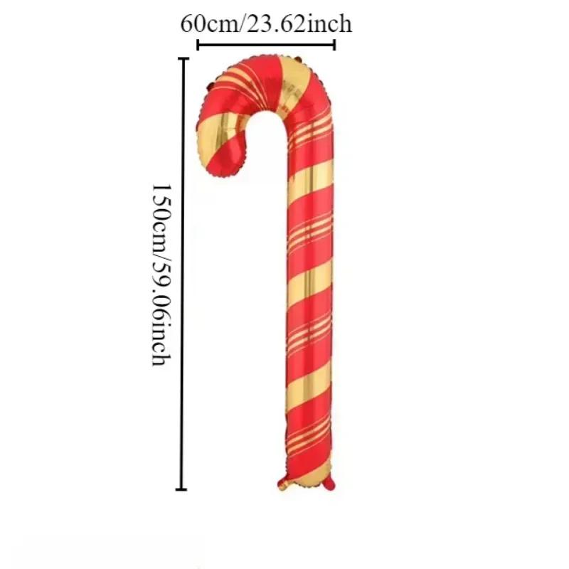 Standing Santa Claus Foil Balloon 2025 Number Balloons Christmas Decoration for Home Navidad New Year Party 2025 Decor Supplies
