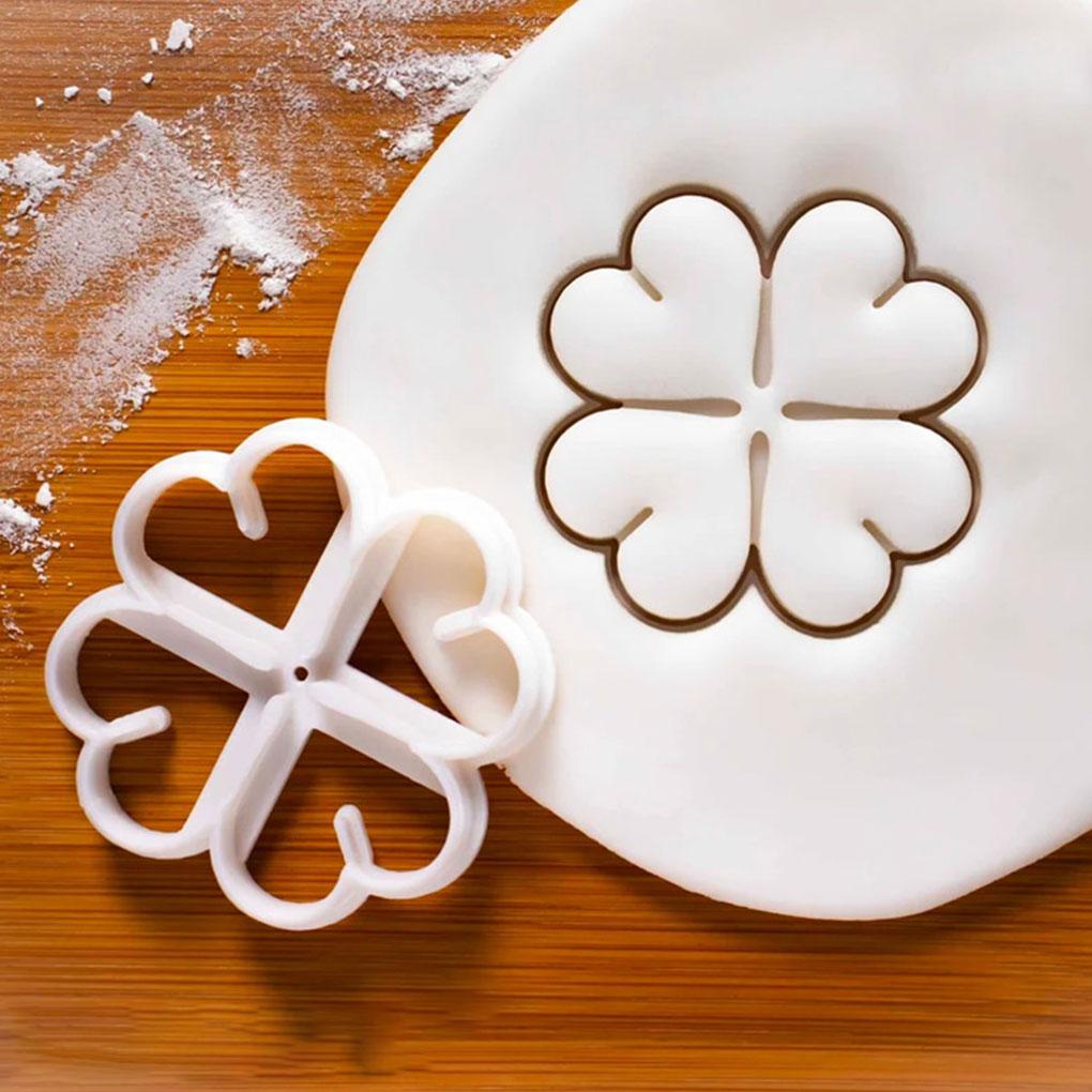 2Pcs Cookie Mold Stamp Biscuit Fondant Cake Bread Mould Sugar Chocolate Molds Party Festival Household Baking Cupcake Tools