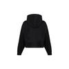 Nike Short Fleece Hooded Jacket Women Jackets Black CK1506-010