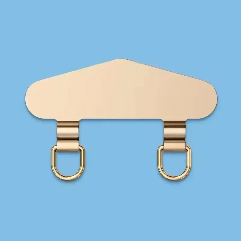 Xiaomi Cordón para Teléfono Móvil de Acero Inoxidable Junta Clips para Colgar Cordón de Metal Ultra Fino Parche de Correa para Teléfono Móvil Clip de Tarjeta de Reemplazo