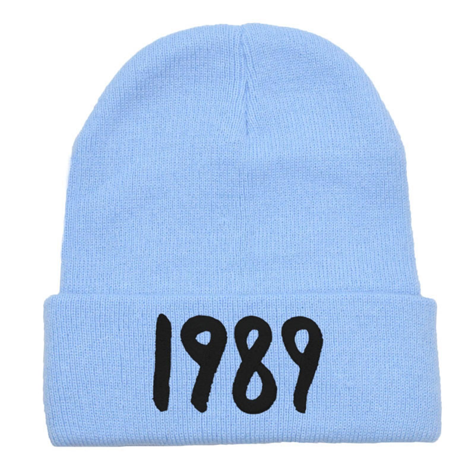 

Embroidered Knit Beanie Hat Winter Warm Thick Soft Stretchy Casual Outdoor Cold Weather Headwear for Adults and Teens One Size