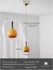 Middelaldersk fransk lysekrone: Bauhaus-inspirert, Retro Amerikansk Øyebeskyttende Lampe for Stuer, Soverom og Arbeidsrom