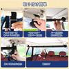 Vtuesxn Car Hanger Bar, Interior Bar, Adjustable Length 83cm-156cm, No Tools Required, Easy Installation, Non-Slip, Telescopic Rod, Hanging Clothes Ha