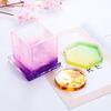 Coaster Resin Silicone Cup Mat Pad Mold Jewelry Making Epoxy Mould Tool Craft