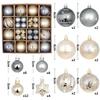 44Pcs Christmas Ball Ornaments 3-6cm shatterproof Christmas Hanging Ball Christmas Tree Decoration Home Party 2026 New Year Gift