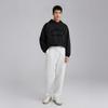Fear of God Essentials SS24 Nylon Fleece Hoodie 'Jet Black' Unisex 202SP244324F