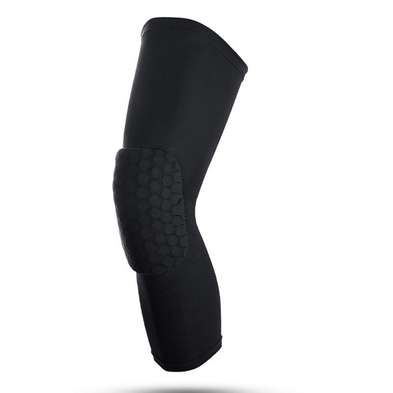 

Спортивные леггинсы Футбольная экипировка 1 шт. Футбольные щитки на голень Носки Рукава с пеной Компрессионный рукав для икры Сотовые накладки XL