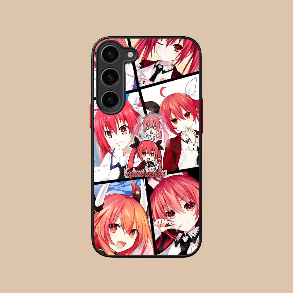 Date a Live Kotori Itsuka Silikon Handyhülle für Samsung Galaxy S26 S25 S24 S23 S22 S21 Plus FE Ultra Bunte Hülle