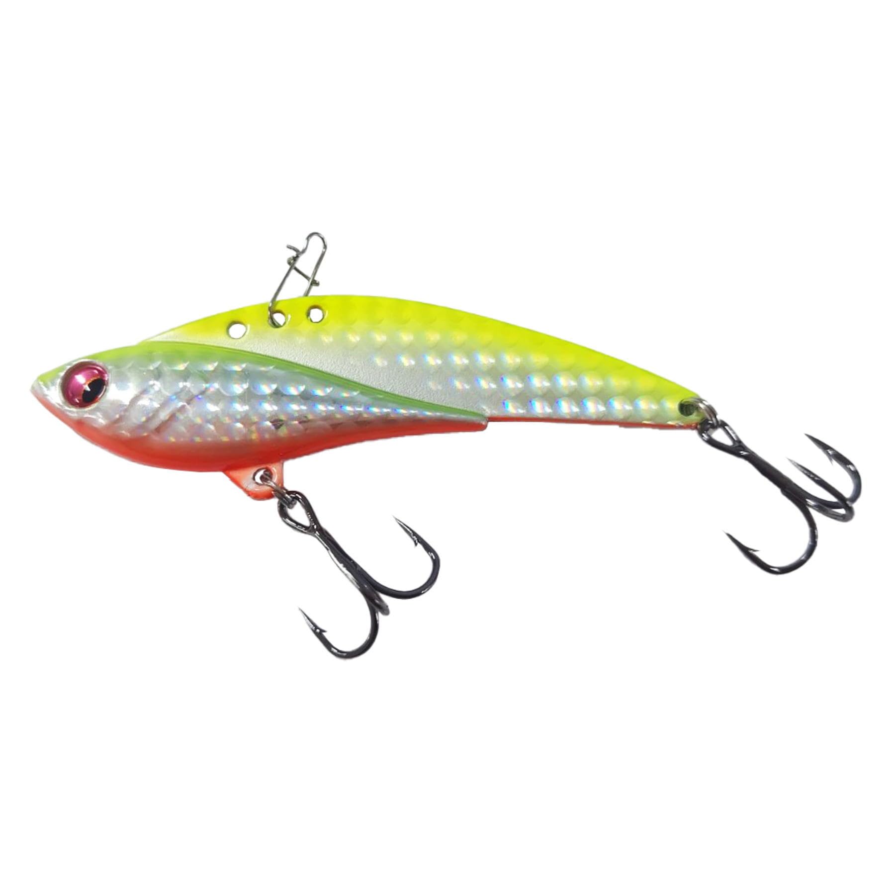 Glory Fish Металлическая блесна-виб LU-078 Саблезубый 28г Спинка цветная 28g