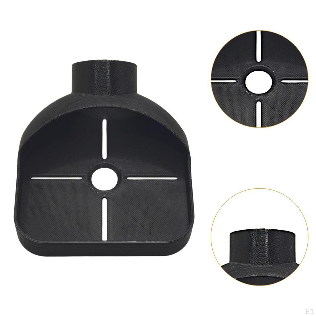 Borestøvoppsamlingsskål 3,3x4 tommer Lettvekt Enkel å installere for gipsplater, takplater Allsidig