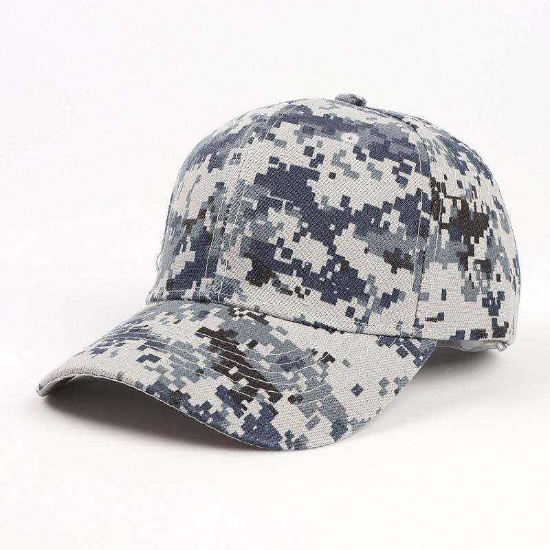 Baseball Cap Women's Sun Hat Camouflage Baseball Cap Men's Sun Hat Military Training Students Autumn and Winter Vacation Travel
