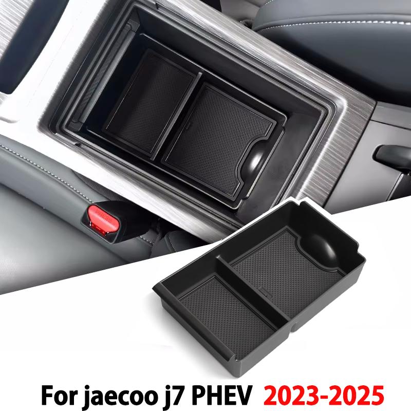Armrest Box Storage Box For jaecoo j7 PHEV 2025 2025 2025 Car Central Armrest Storage Box Content Center Console Accessories