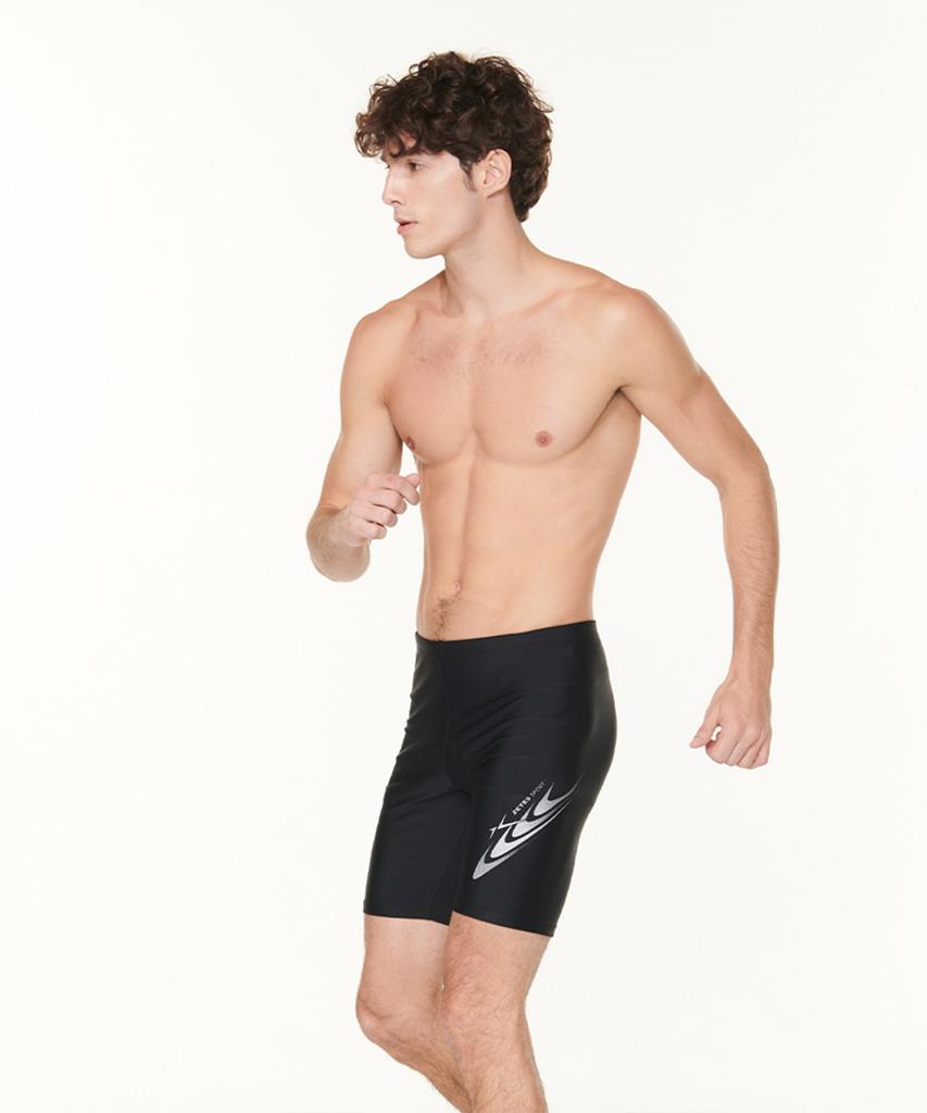 Jeteseu Men'S 4-Part Swim Shorts Indoor Swimwear M_3A941