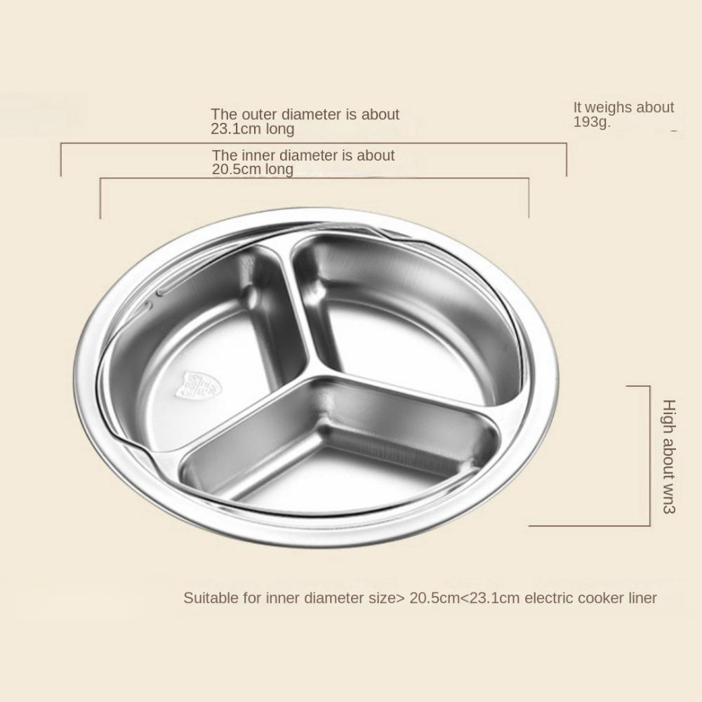 Langlebiger Edelstahl-Dampfkorb mit Griff Stapelbare Dampfplatte Kochwerkzeug Runder Topfeinsatz für Eier Fleisch Fisch Mais