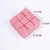 Colorful Slow Rebound PU Squeeze Toy Simulated Tofu Bread Anti Stress Toy for Adult Daily Relaxation