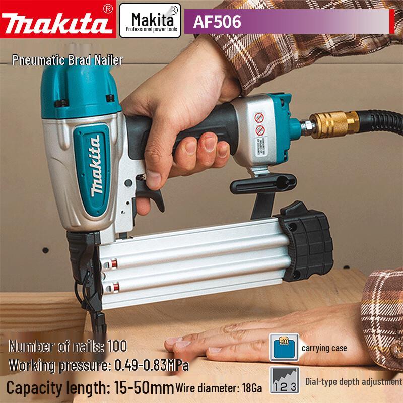 Makita Professional Nailers & Staplers CN plug (adapter included)