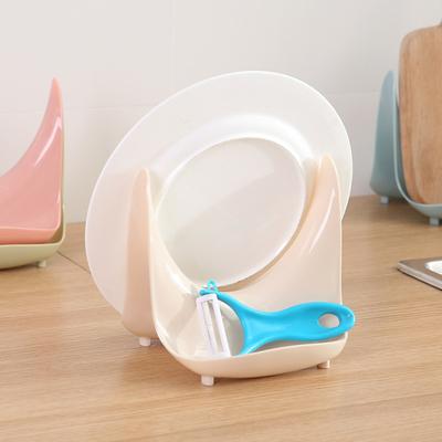 2Pcs Pot Lid Rack Multifunction Easy To Use Plastic Household Spoon Pan Lid Holder for Kitchen