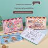 International Kids' Graffiti & Coloring Book: DIY Creative Educational Toy for Early Learning