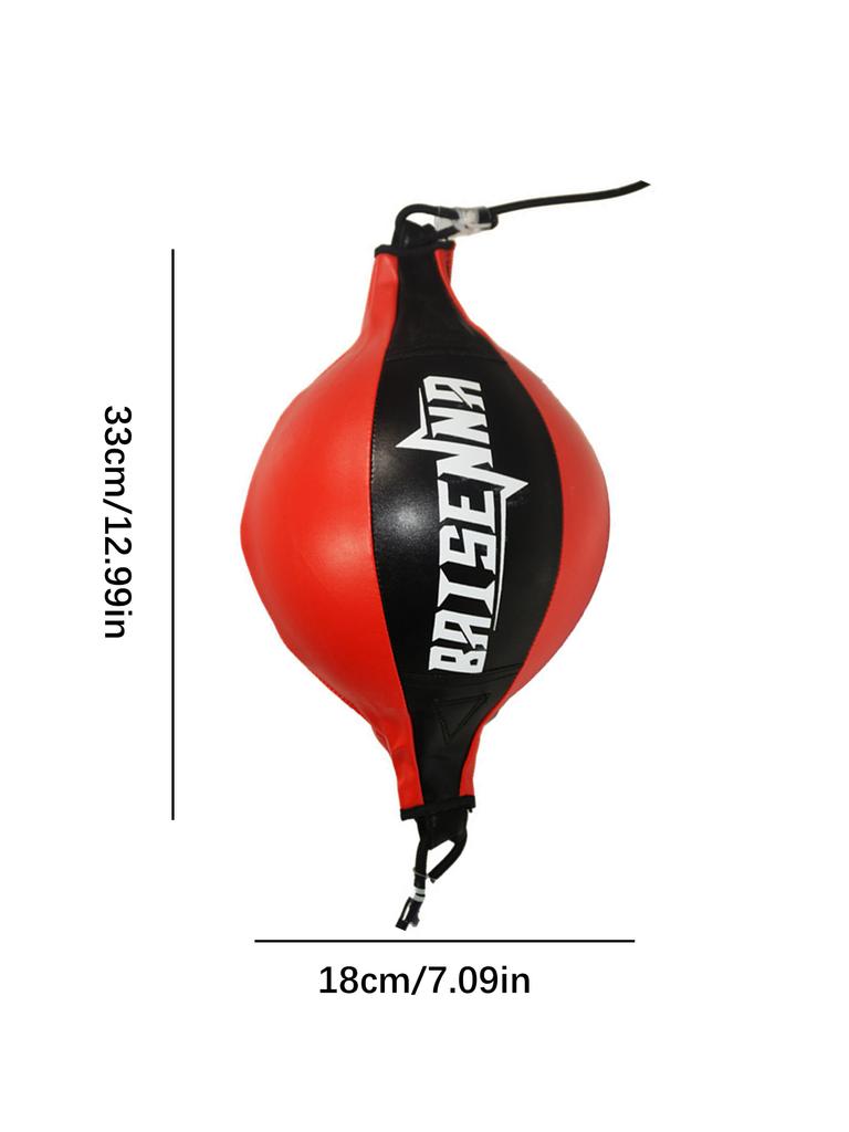Saco de velocidade de boxe de ponta dupla Bola de velocidade de boxe inflável para treinamento de boxe de academia