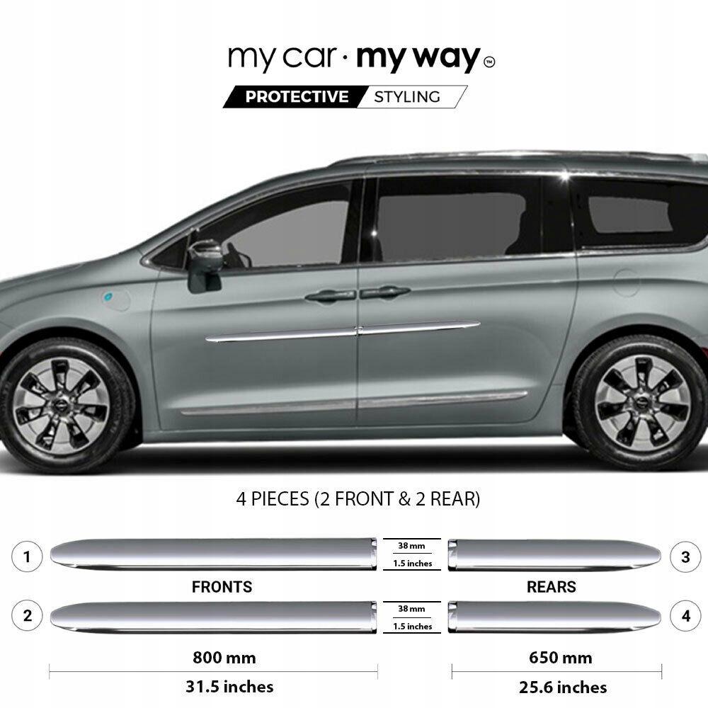 Chrysler Pacifica 2017-22 - Listwy Chrom Na Drzwi