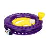 22cm   Plast Fiskelina Hjulhållare Vindare Verktyg Tillbehör(Gul)