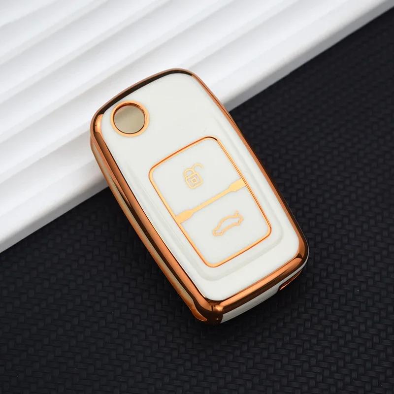 For Chery Fora Elara A5 A1 Ego Tengo A3 Cielo T11 M11 A13 E5 Tiggo E5 Fulwin Cowin EASTER 3 5 Chance Soft TPU Car Key Case Cover